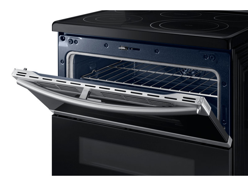 Samsung NE59M6850SS cooker Freestanding cooker Electric Black, Stainless steel – image 3