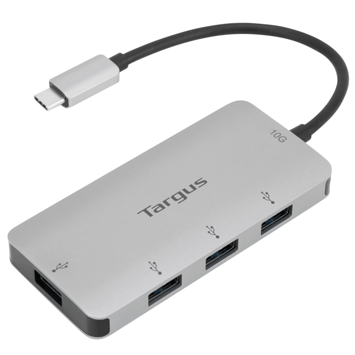 Targus ACH227USZ interface hub USB 3.2 Gen 2 (3.1 Gen 2) Type-C 10000 Mbit/s Grey