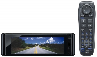JVC KD-AVX55 car media receiver Black