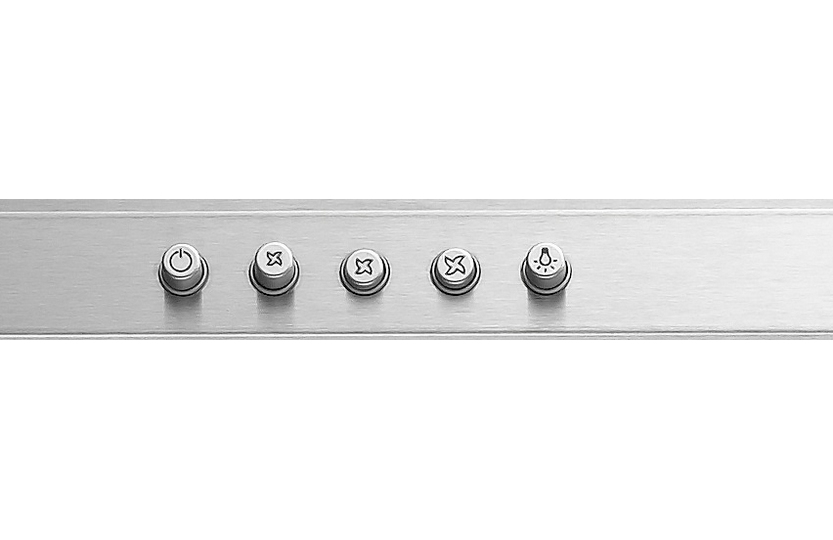 Hotpoint HHP9.5CM cooker hood Wall-mounted Stainless steel 467 m³/h – image 2