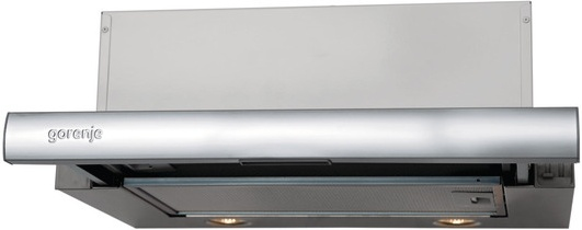 Gorenje DKF500MH cooker hood Semi built-in (pull out) Stainless steel 150 m³/h