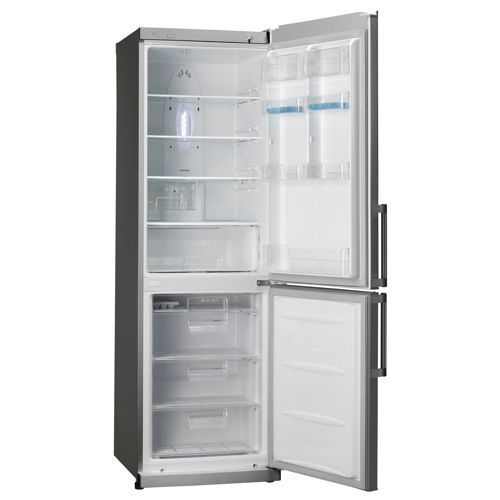 LG GB3133TIJW fridge-freezer Freestanding Titanium – image 2