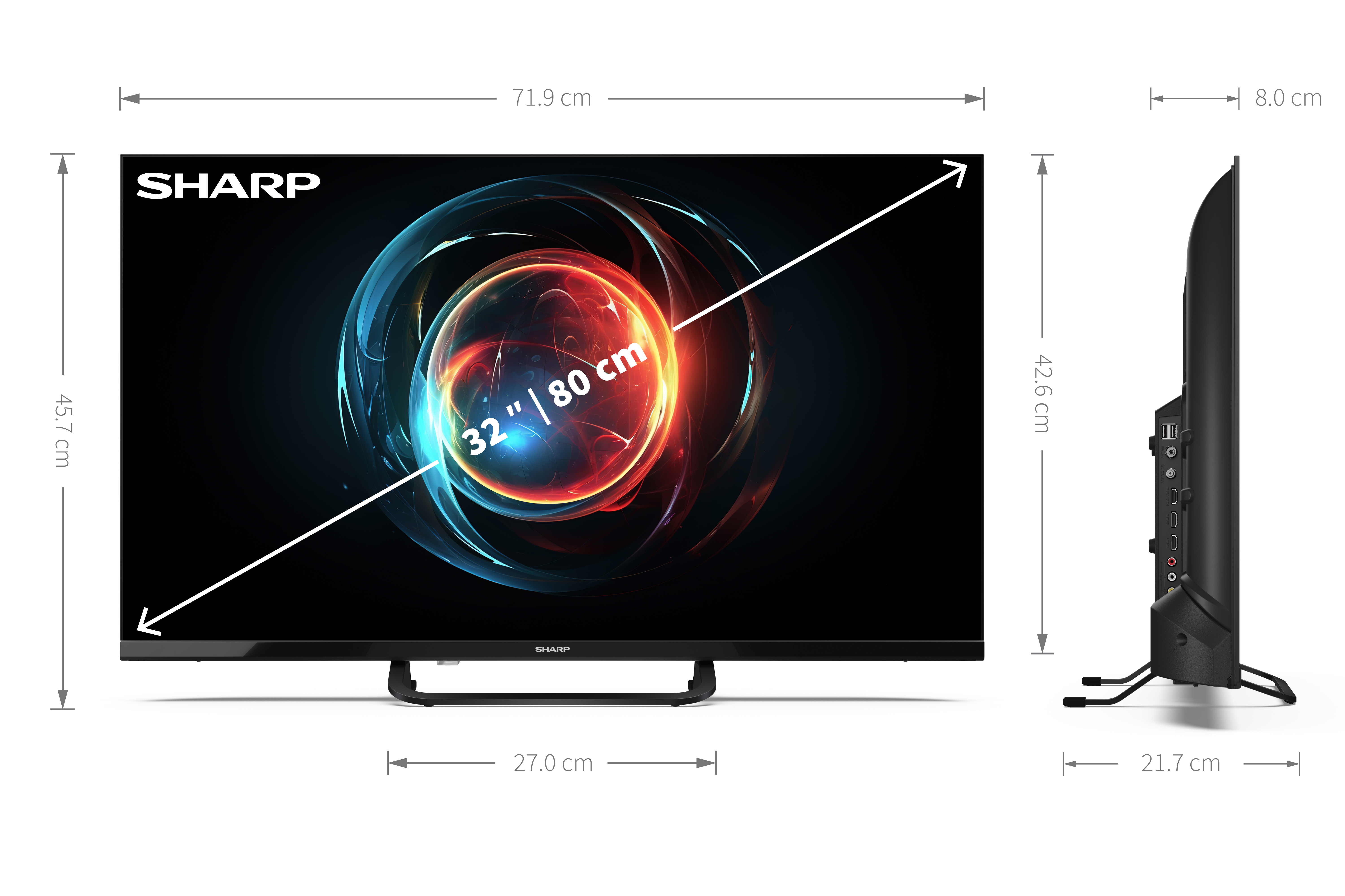 TV Full HD Android Sharp 32FH9EA — photo 8