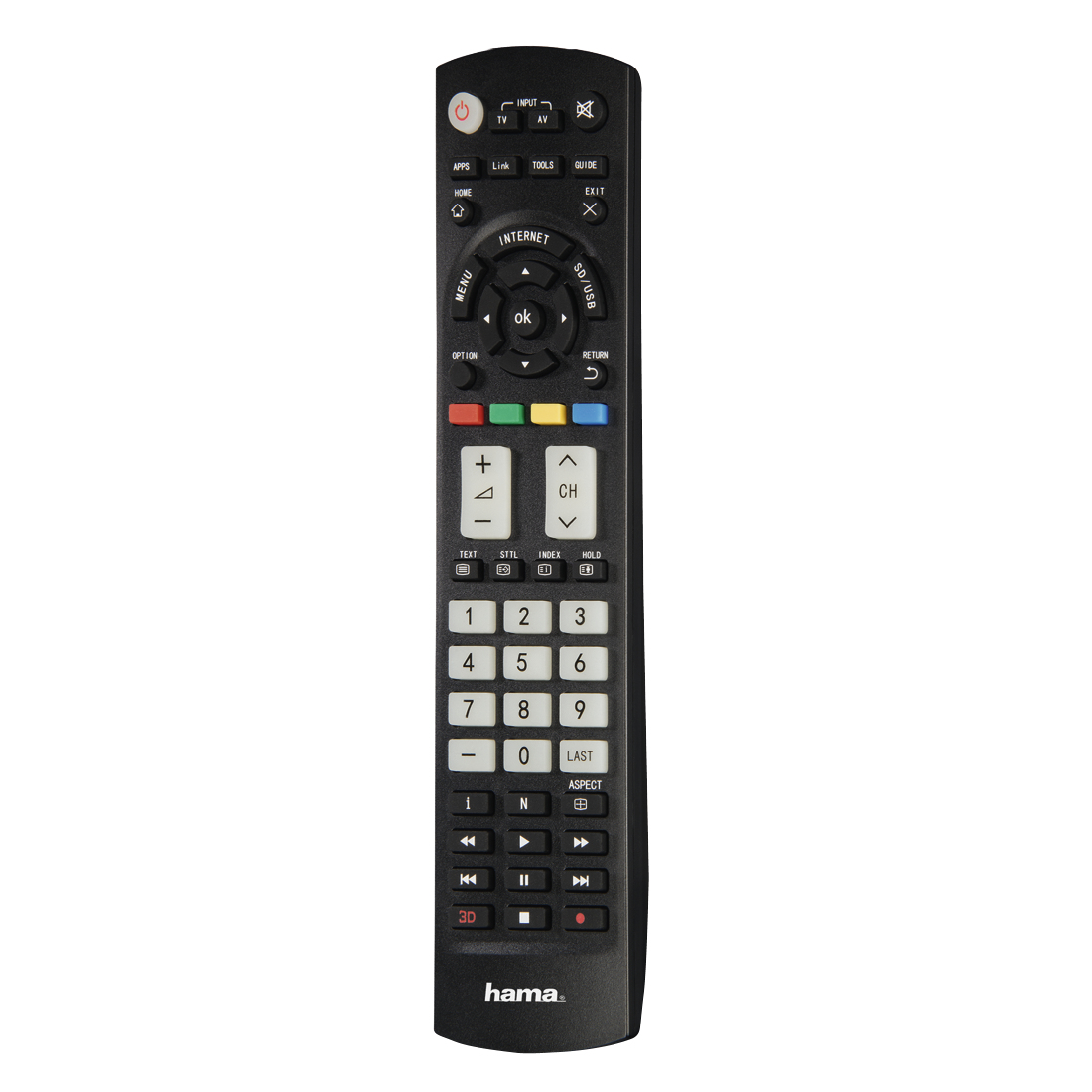 Hama 00179808 remote control IR Wireless TV Press buttons – image 3