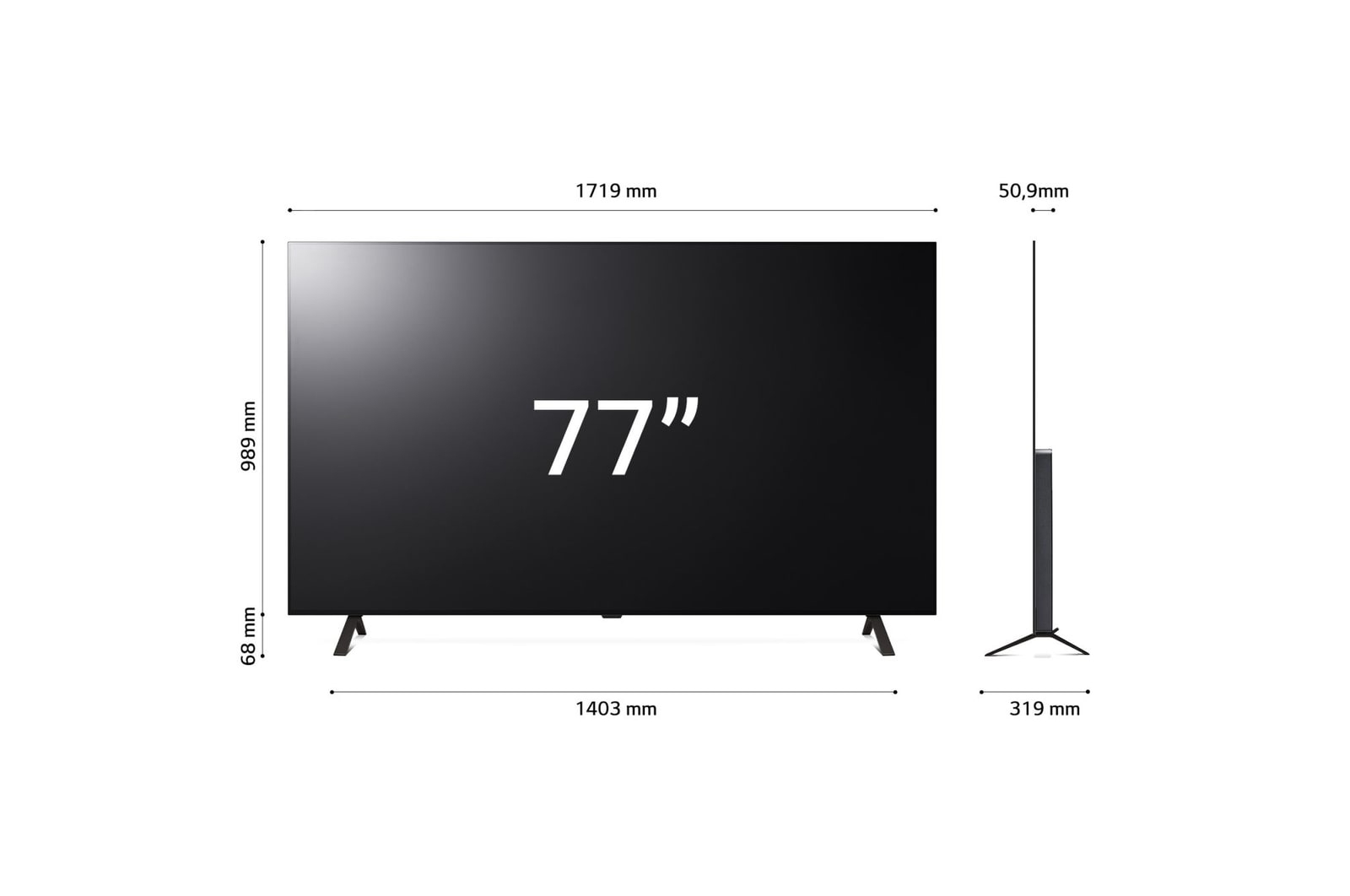 LG OLED AI OLED77B4ELA.AEU TV – image 2
