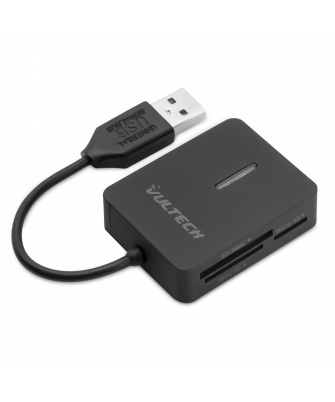 Vultech CRX-02USB2 card reader USB 2.0 Black