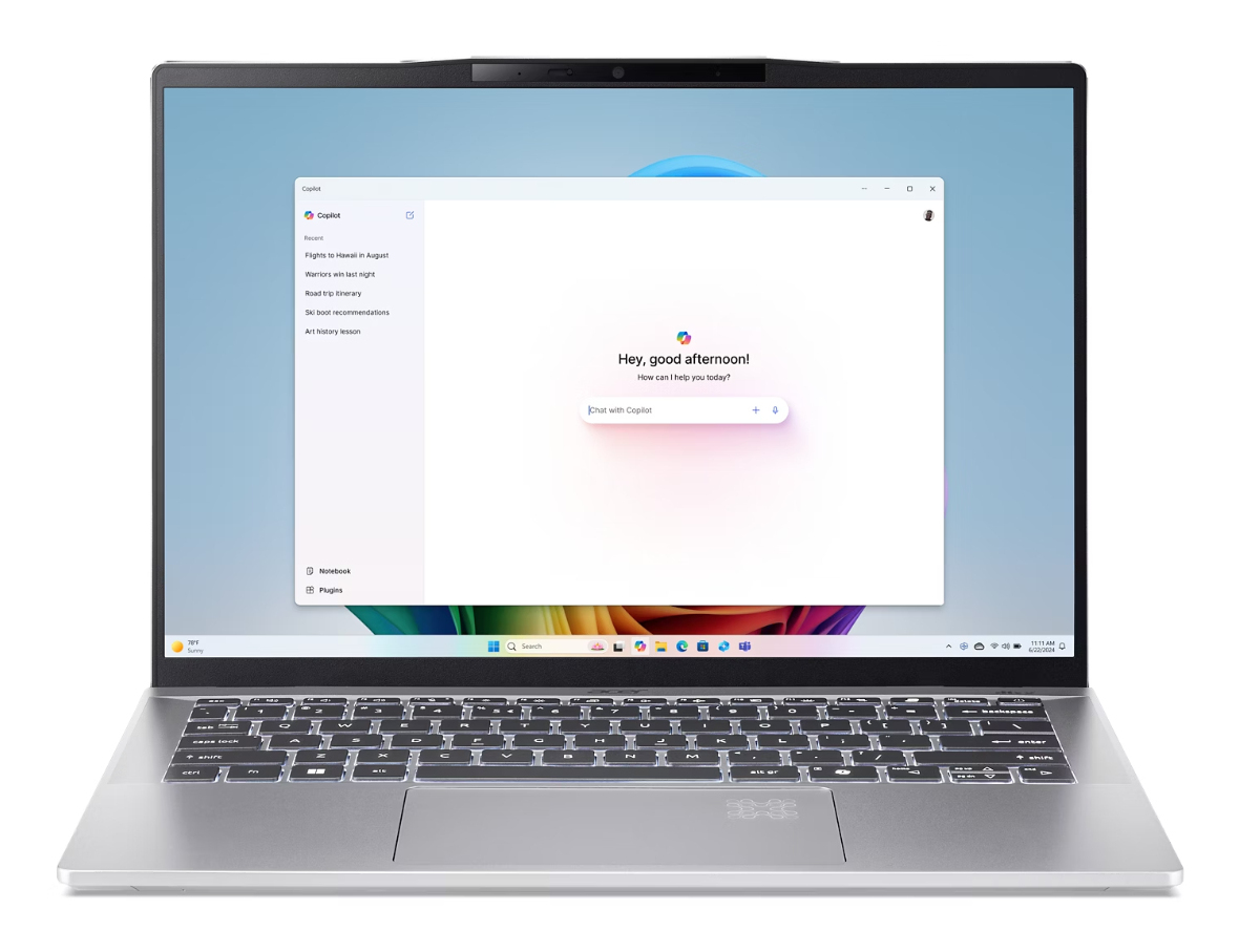 Acer Swift 14 AI SF14-61T-R9Z8 Copilot+ PC AMD Ryzen AI 9 365 Laptop