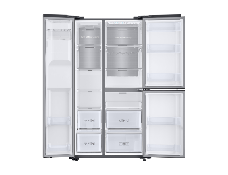 Samsung RS68N8670SL side-by-side refrigerator Freestanding – image 4