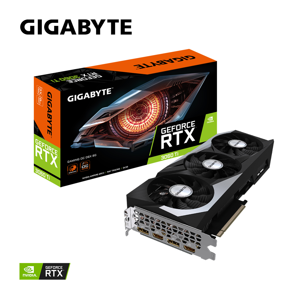 GIGABYTE GeForce RTX 3060 Ti GAMING OC D6X 8G – image 2
