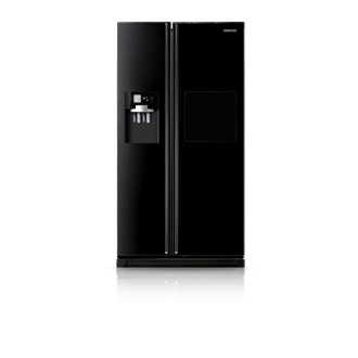 Samsung RS21HKLBG side-by-side refrigerator Freestanding – image 1