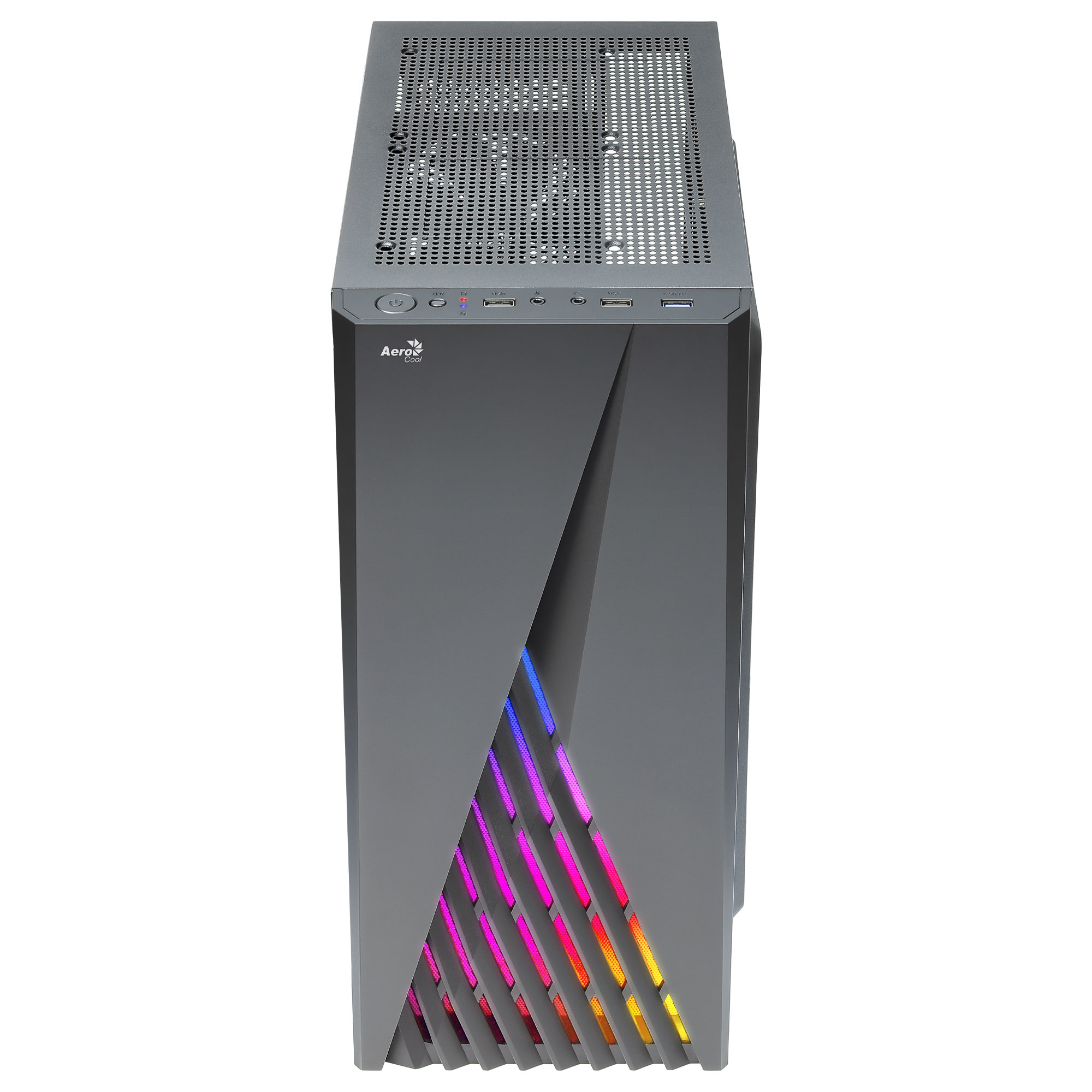 Aerocool DELTABKV1 ATX PC Case RGB Front Full Side Window – image 3