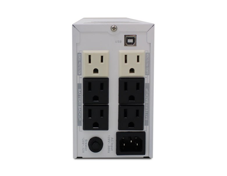 CDP LiSMART-1206 800VA/500W Smart UPS 6 Outlets, LCD, Compact lithium based UPS, smart software 120 Vac – image 3