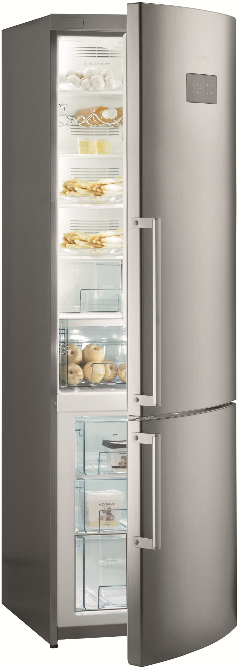 Gorenje NRK6201TX fridge-freezer Freestanding