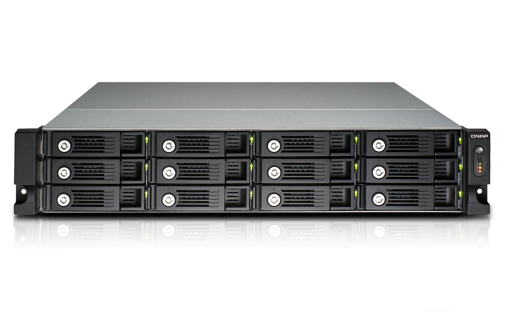 QNAP TS-1269U-RP-US NAS/storage server Rack (2U) Intel Atom® D2700