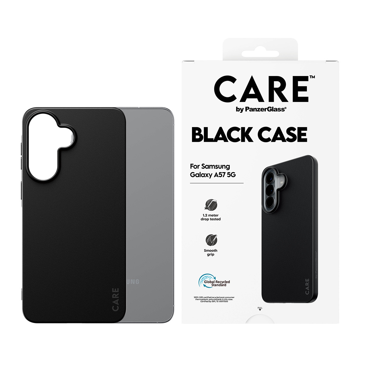 PanzerGlass CARE™ by PanzerGlass® TPU Case Black Samsung Galaxy A57 5G – image 2