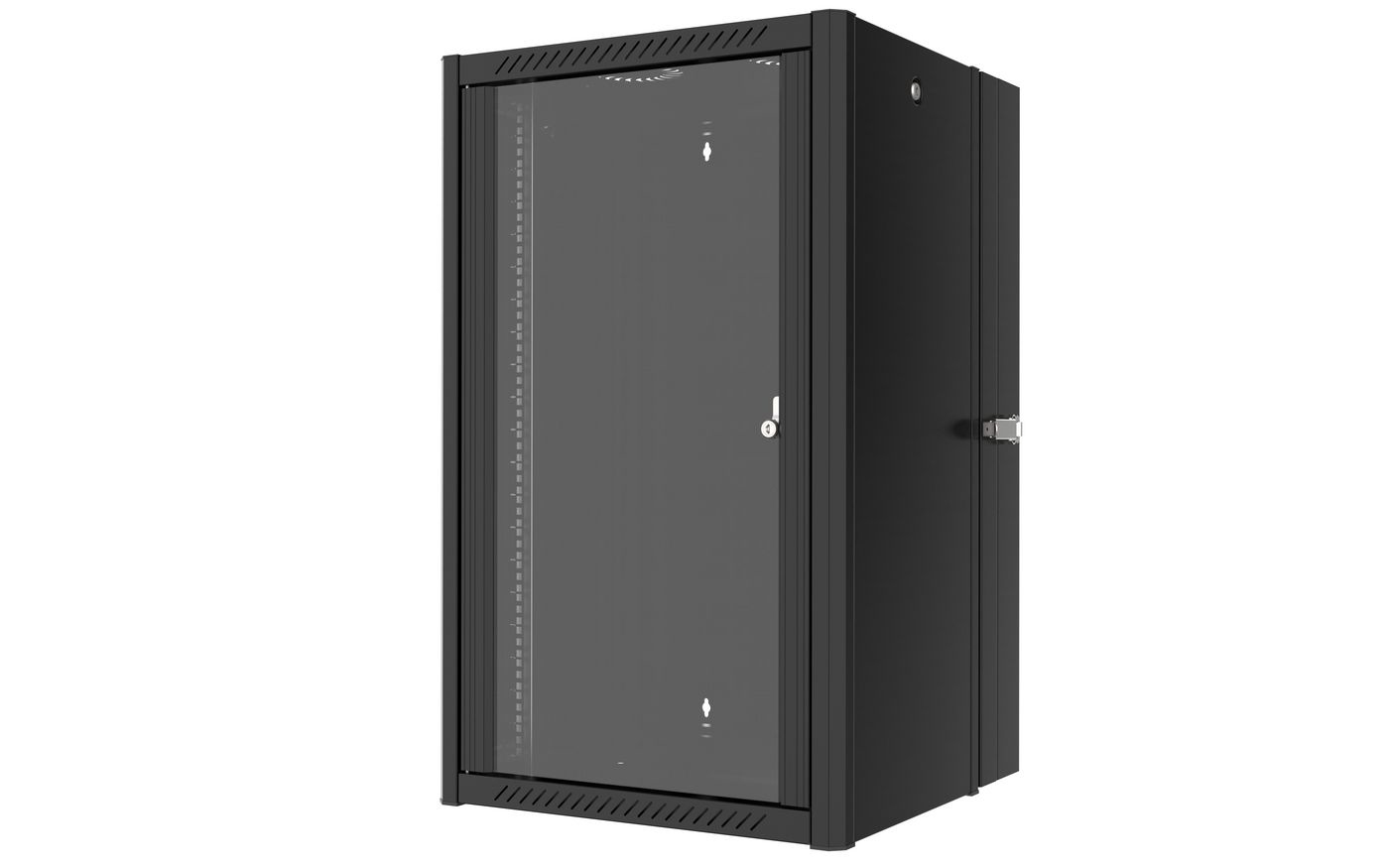 Lanview RWP20U45BL-D rack cabinet 20U Wall mounted rack Black – image 1