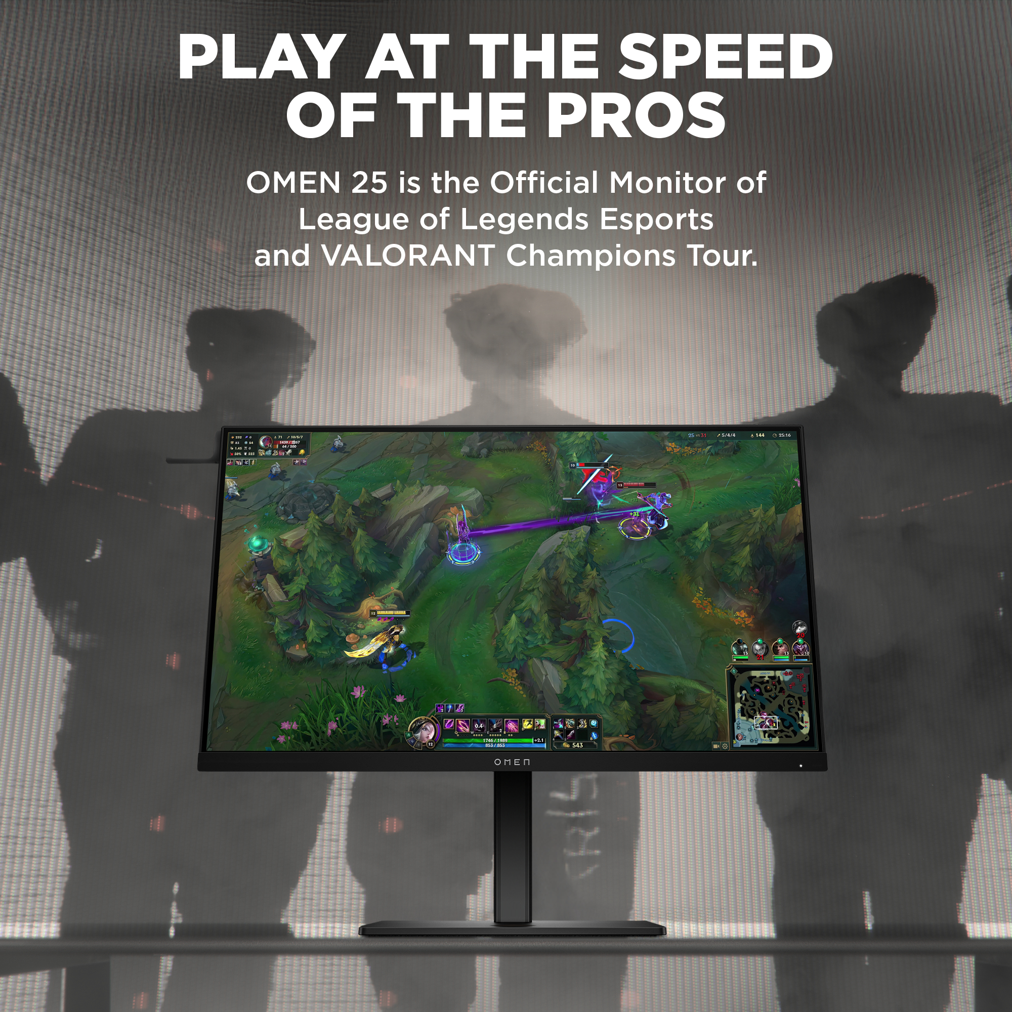 HP OMEN 24.5inch FHD 360Hz Gaming Monitor - OMEN 25 – image 7