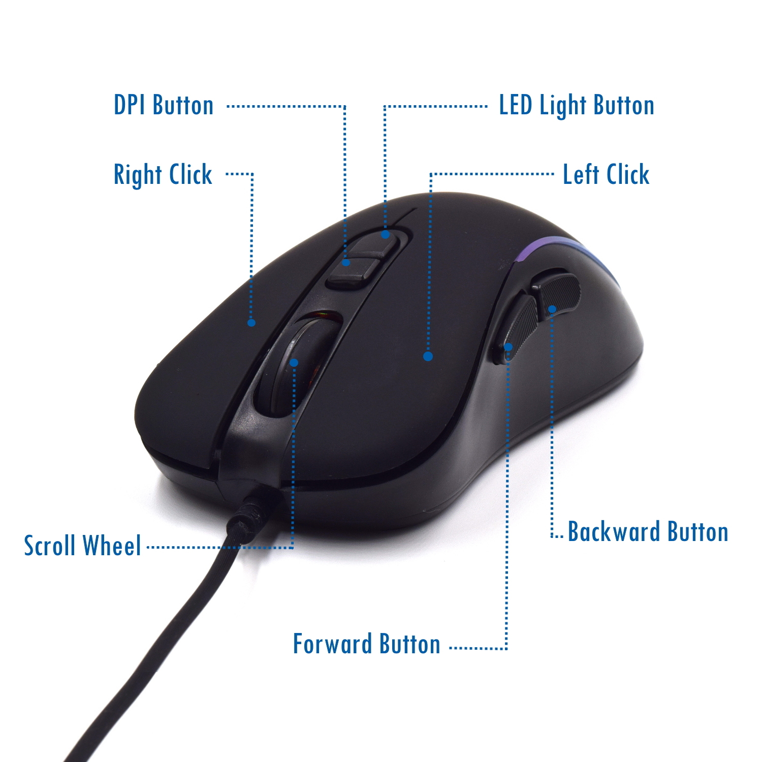 Ewent PL3202 keyboard Mouse included Gaming USB QWERTY Portuguese Black – image 6