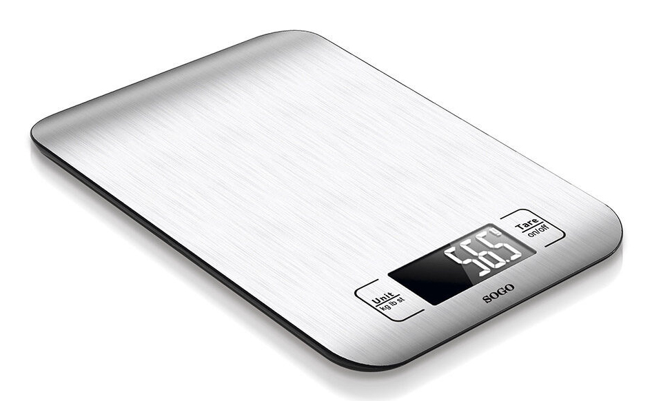 BAC-SS-3950 kitchen scale Silver Countertop Rectangle Electronic kitchen scale