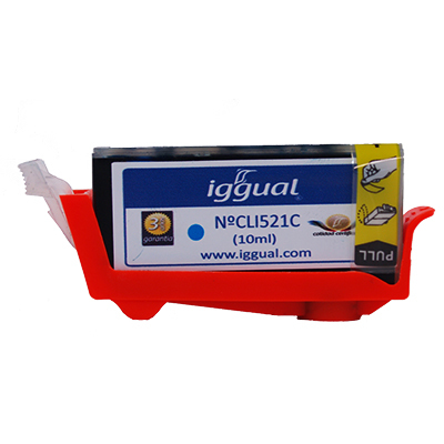 iggual PSICLI521C ink cartridge High (XL) Yield Cyan