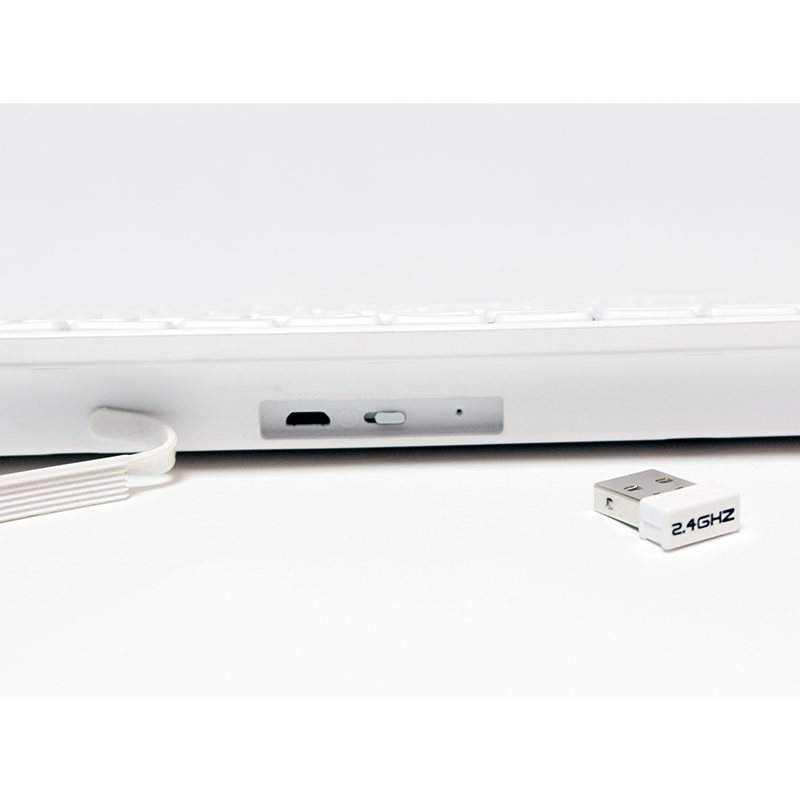 LogiLink ID0116 keyboard USB QWERTZ German White – image 4