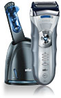 Braun 370cc Foil shaver Trimmer Silver