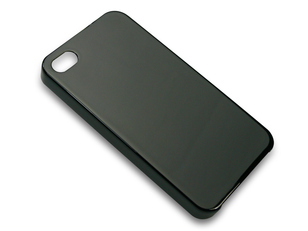 Sandberg Cover 4/4S shiny chrome Black