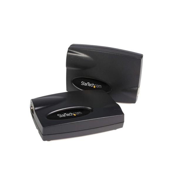 StarTech.com USB110EXT network extender Network transmitter Black
