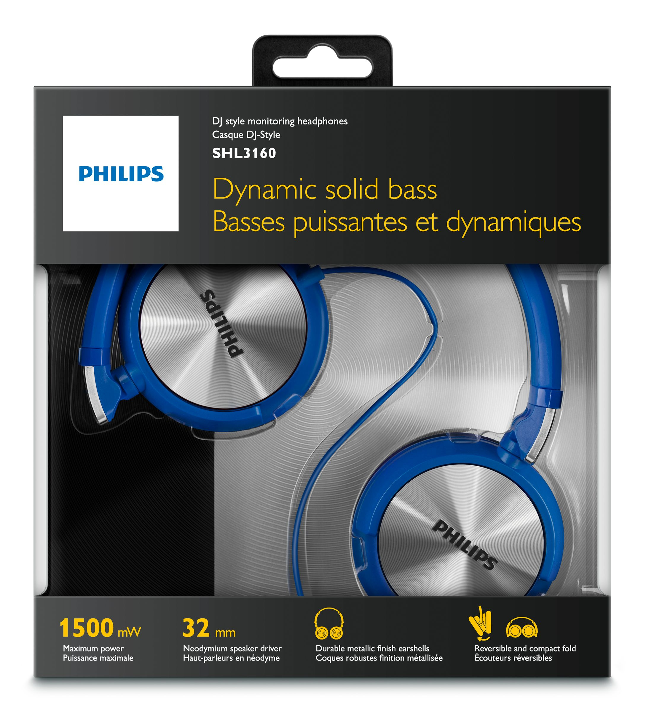 Philips SHL3160BL/27 headphones/headset Wired Head-band Blue – image 2