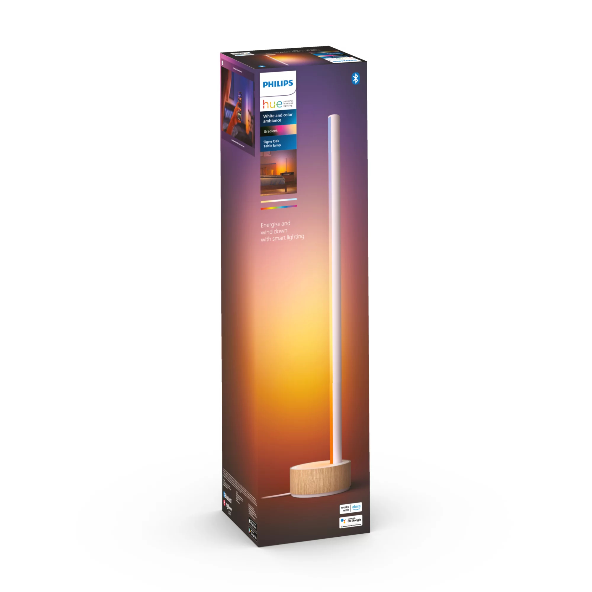 Philips by Signify Philips Hue White and colour ambience Signe gradient table lamp – image 4