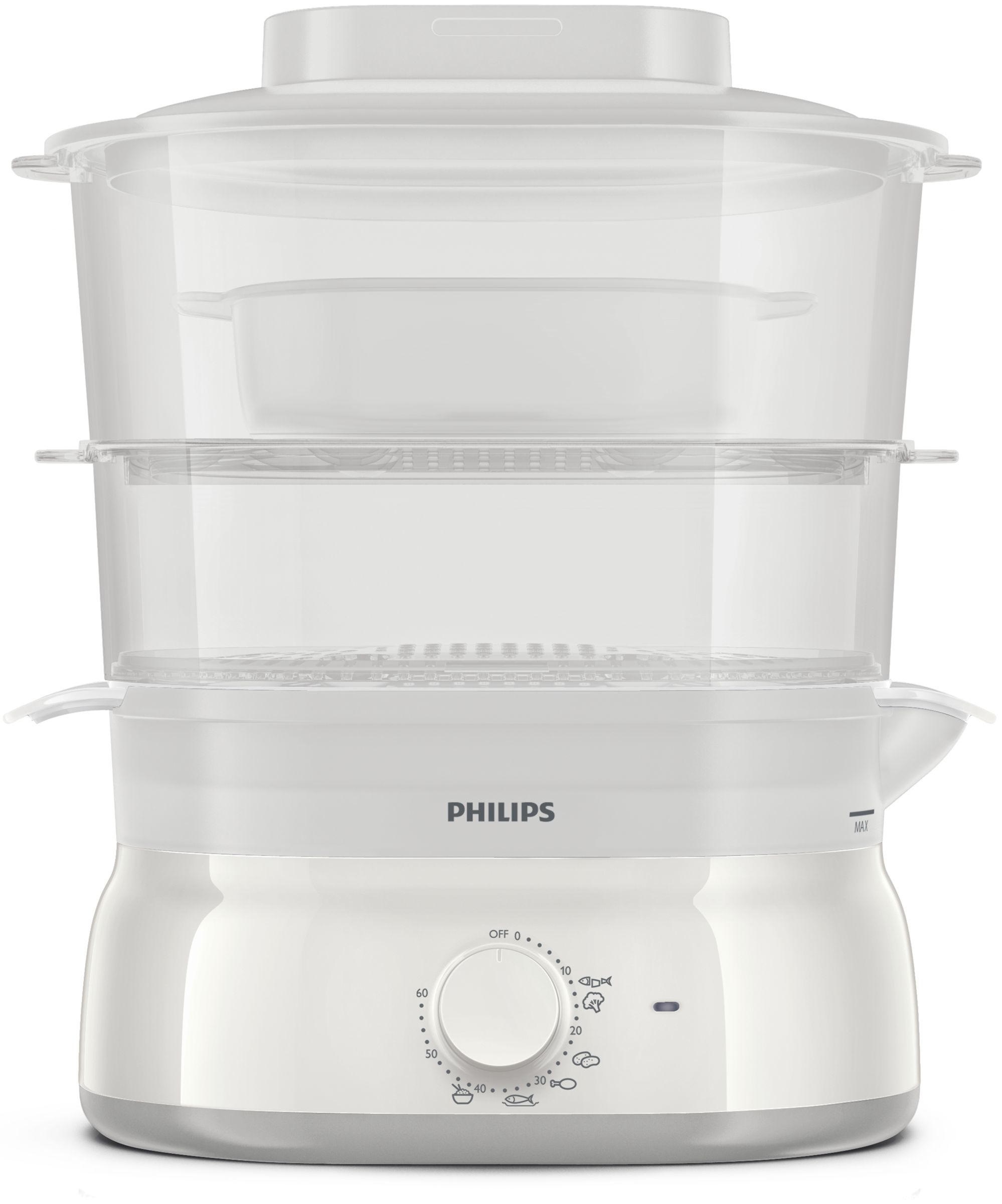 Philips Daily Collection HD9115/91 steam cooker 2 basket(s) Freestanding – image 1
