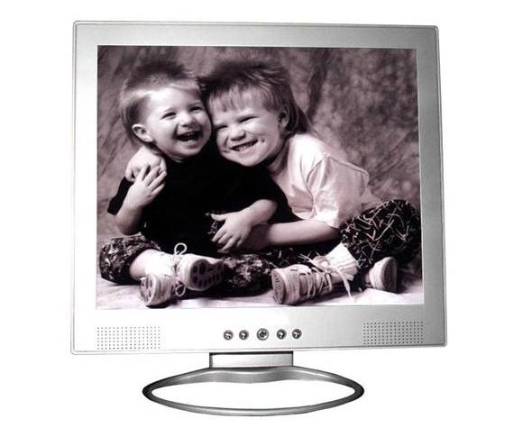 Haier HV-725TS, 17", Silver