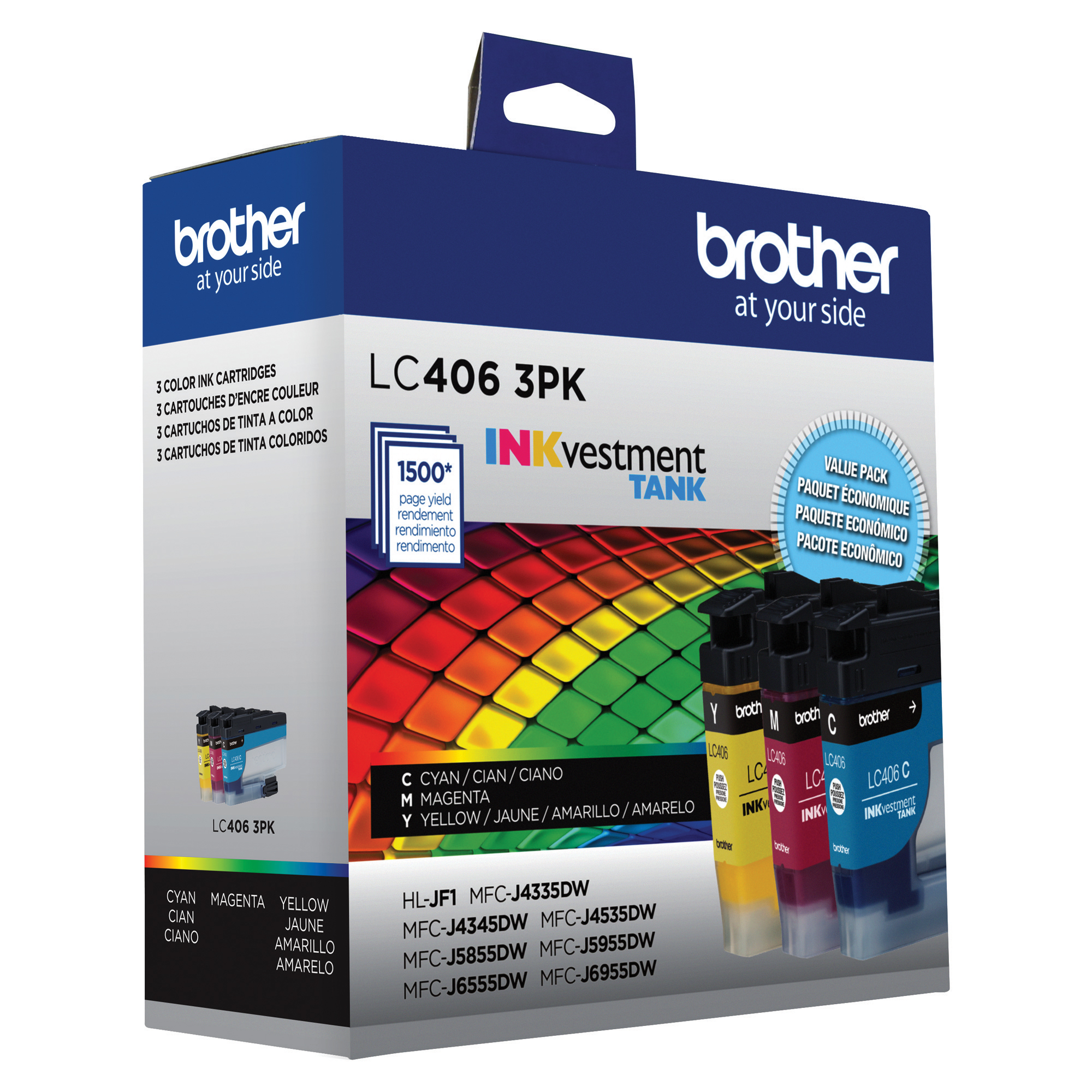 Brother LC4063PKS ink cartridge 1 pc(s) Original Standard Yield Black, Cyan, Magenta, Yellow – image 2
