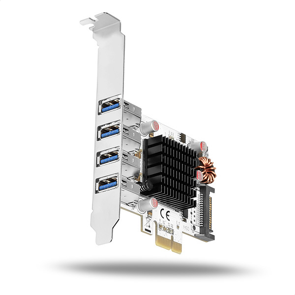 Axagon PCEU-43VQ interface cards/adapter Internal USB 3.2 Gen 1 (3.1 Gen 1) – image 1