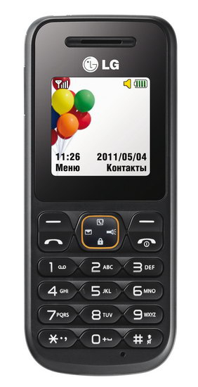 LG A100 3.81 cm (1.5") 51 g
