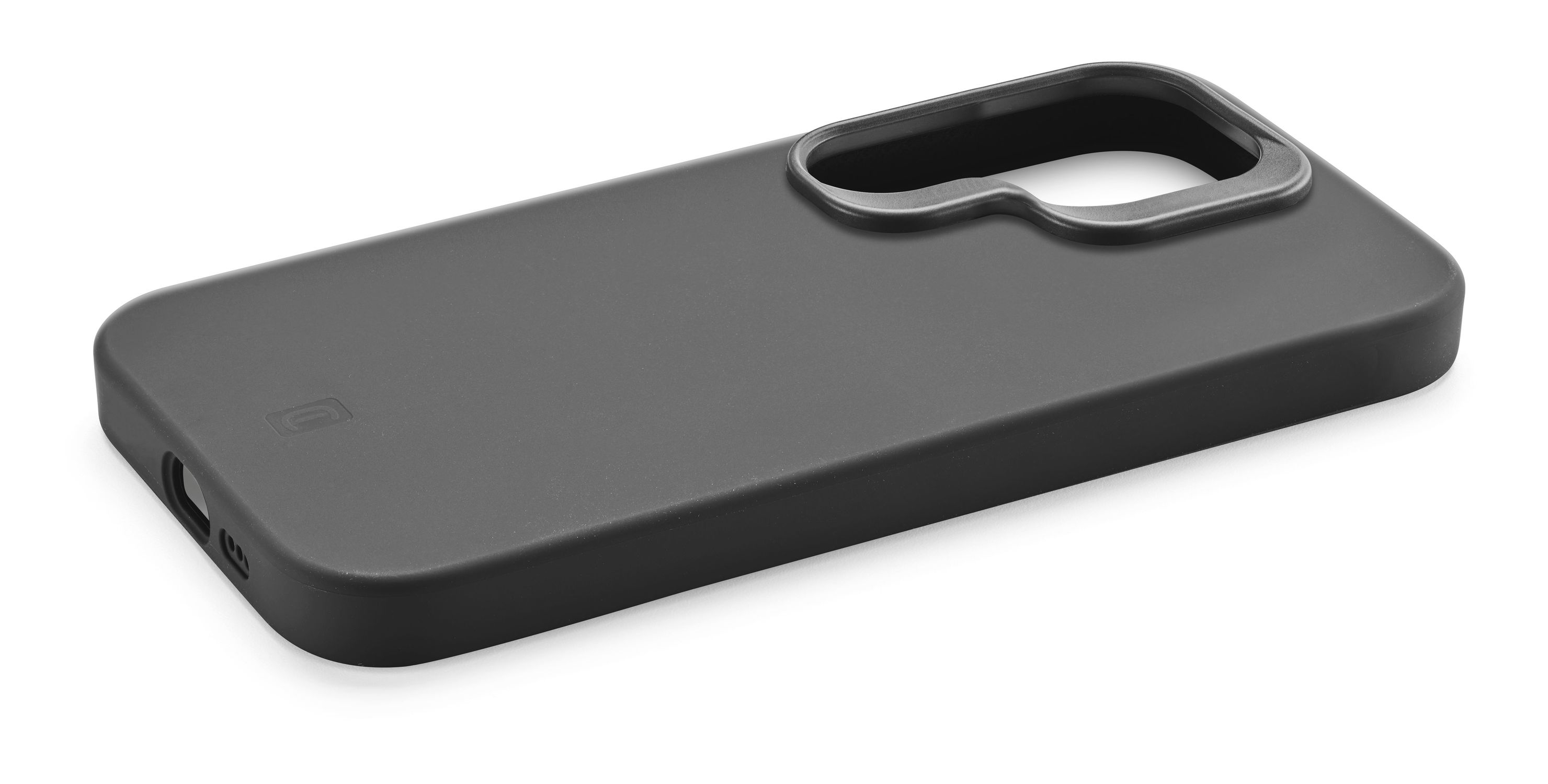 Funda móvil - CellularLine SENSATION+, Para Samsung Galaxy S25 Ultra, Con borde elevado protector de lentes, Tecnología antibacteriana, Negro