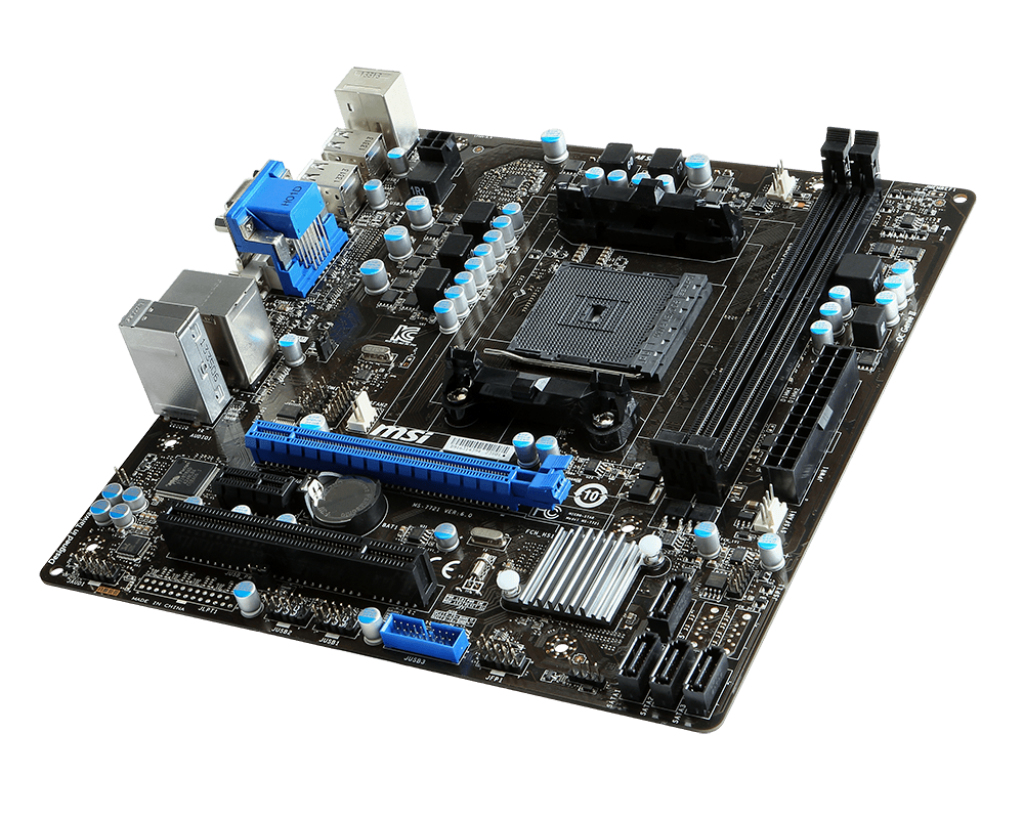 MSI A88XM-P33 motherboard AMD A88X Socket FM2+ micro ATX – image 2