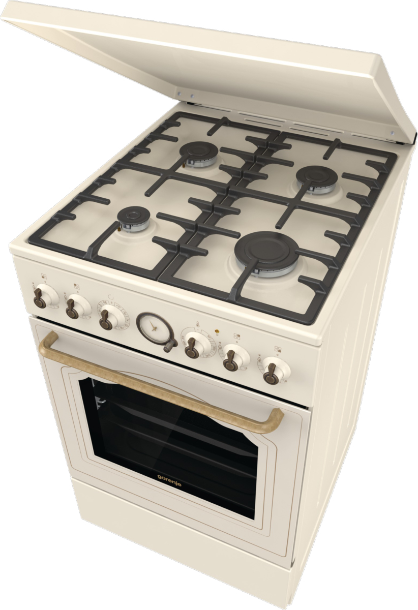 Gorenje GKS5C71CLI cooker Freestanding cooker Gas Beige – image 6