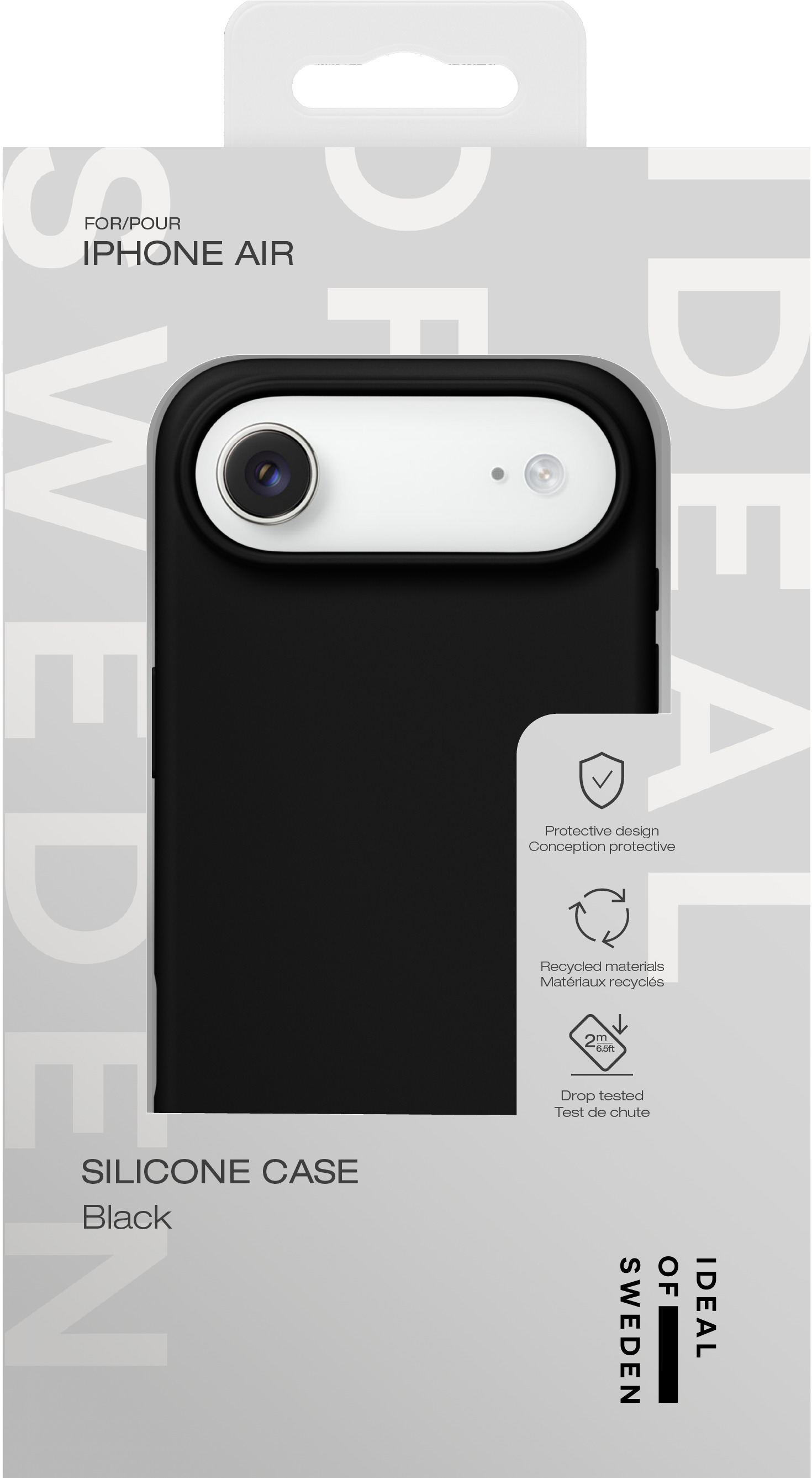iDeal of Sweden Silicone Case iPhone Air Black – image 6