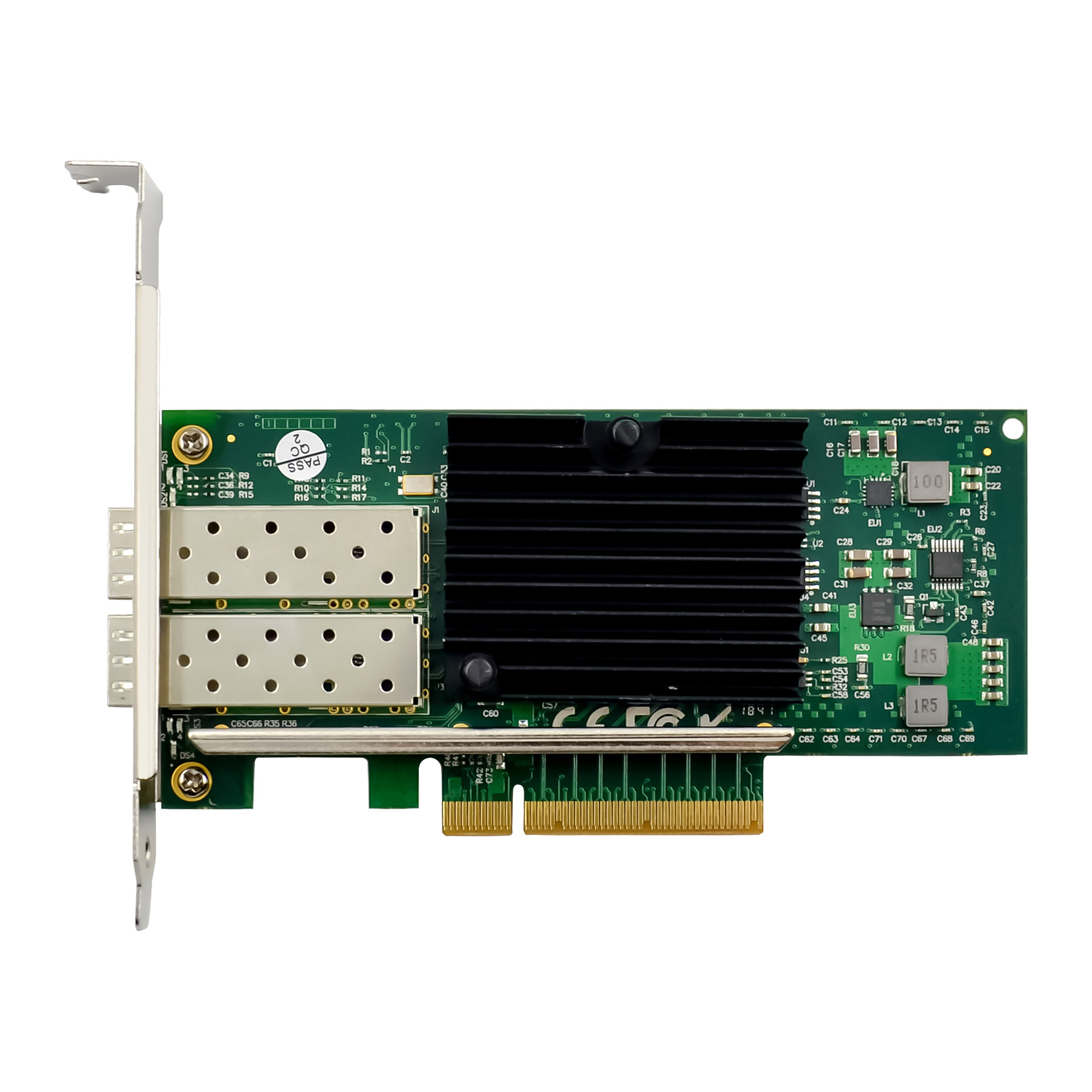 InLine Dual 10 Gigabit network card, 2x SFP+, PCIe x8, incl. LP bracket – image 3