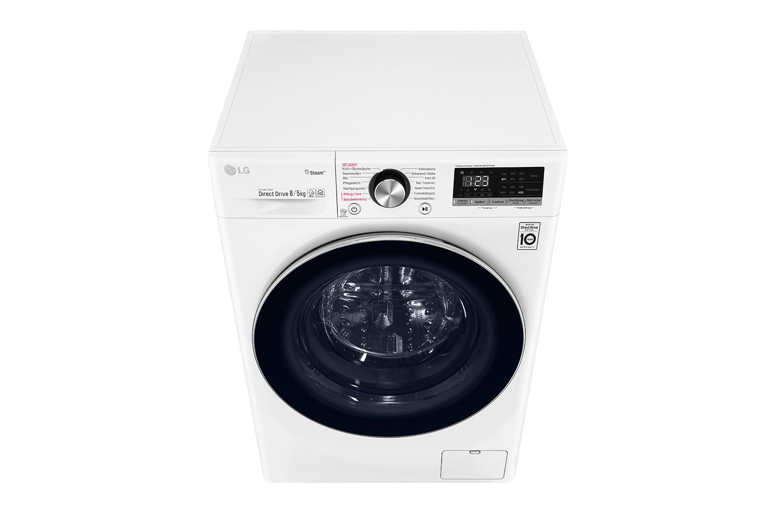 LG V6WD85S2 washer dryer Freestanding Front-load White – image 9
