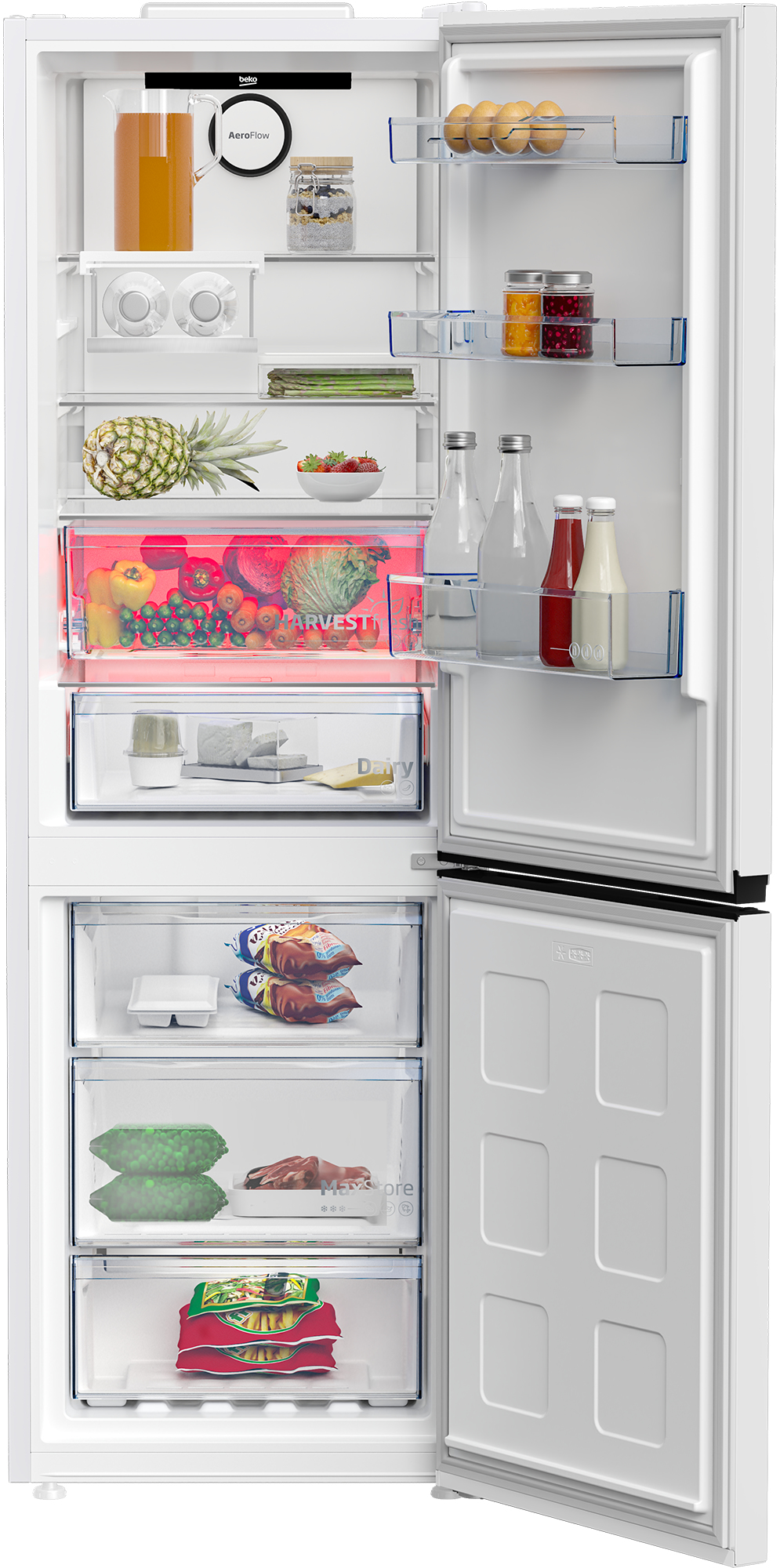 Beko B5RCNA366HW fridge-freezer Freestanding – image 4