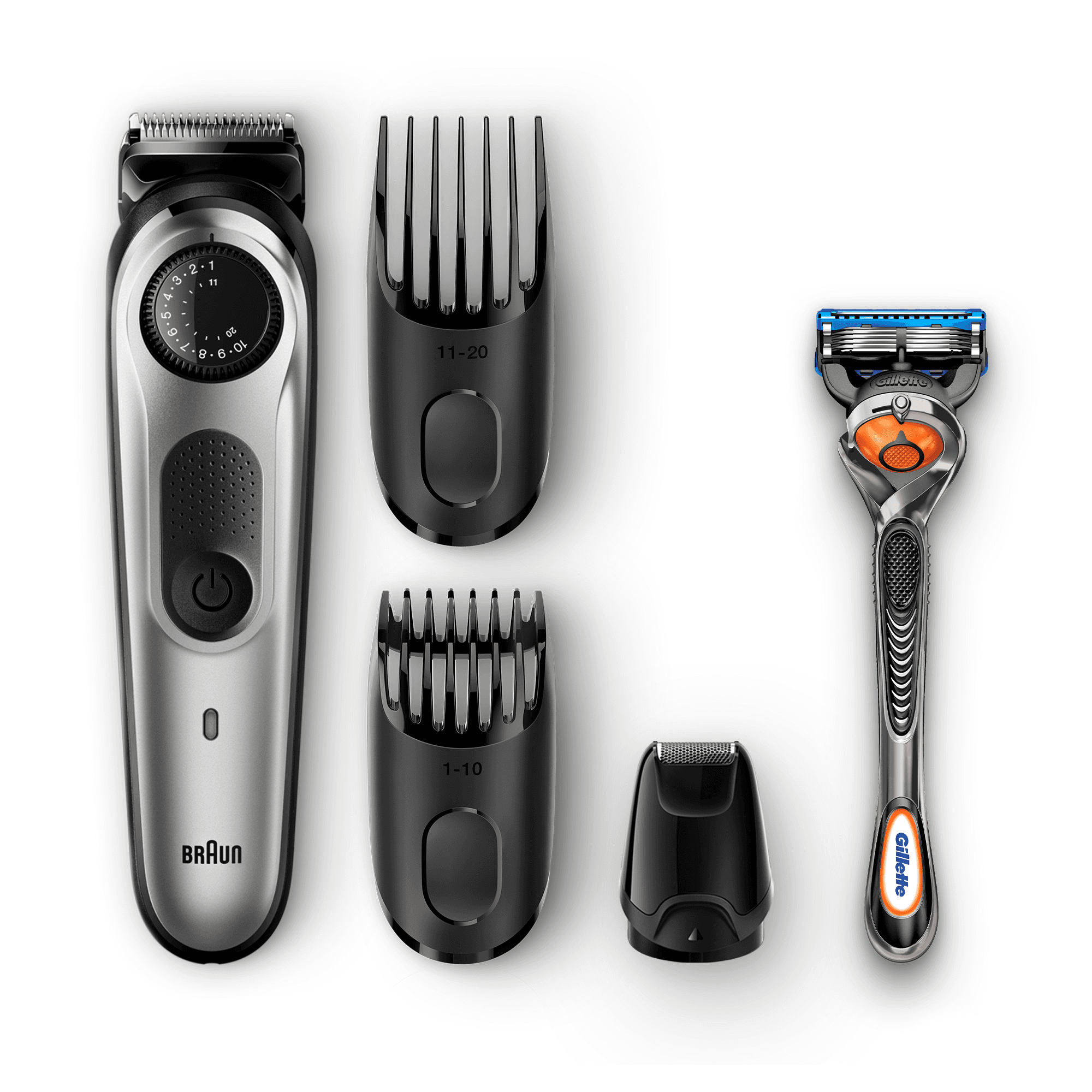 Braun BeardTrimmer BT5065, Beard Trimmer & Hair Clipper, Mini Foil Shaver Attachment – image 2