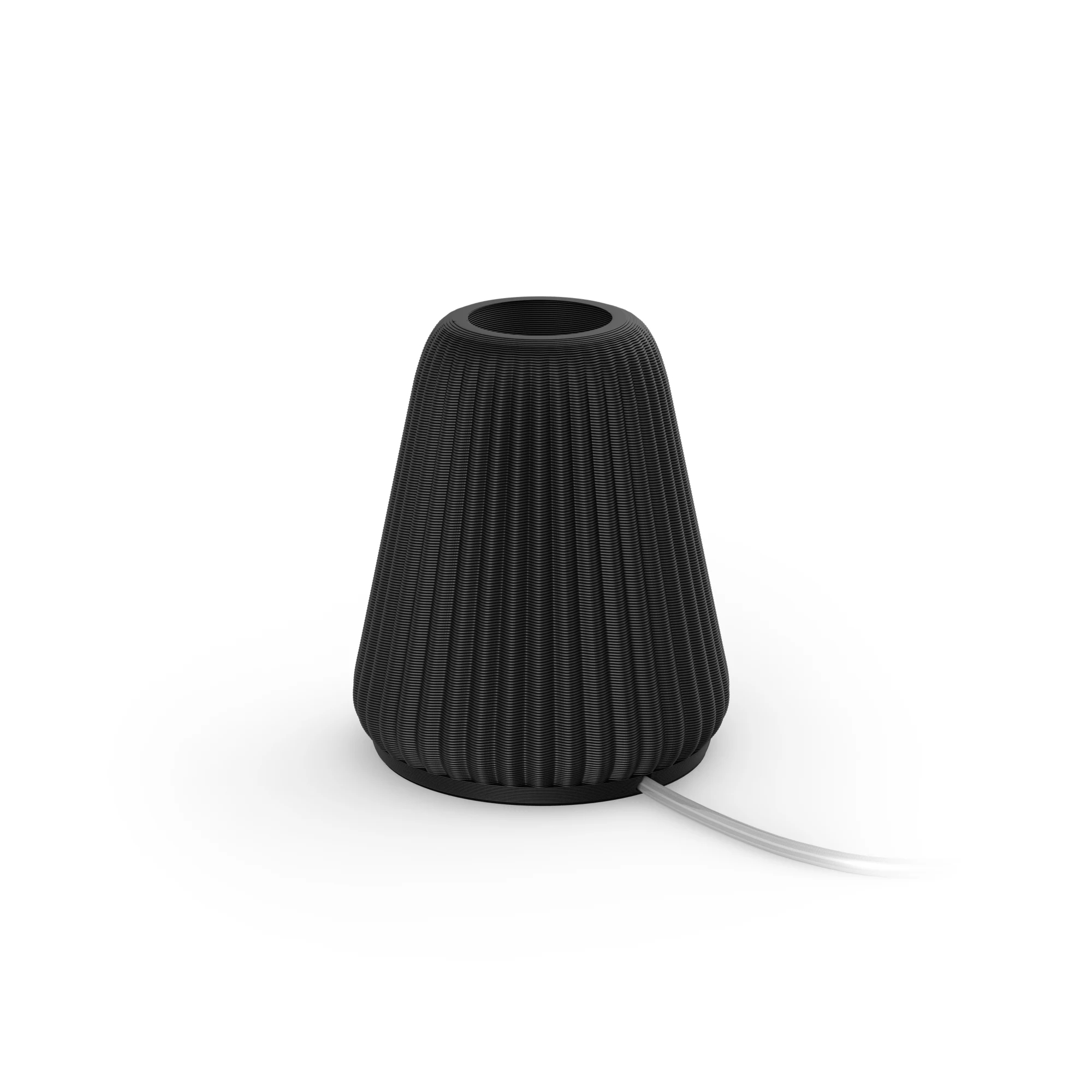 Philips by Signify Lampe à poser en forme de cône pour ampoules Lightguide (Noir)