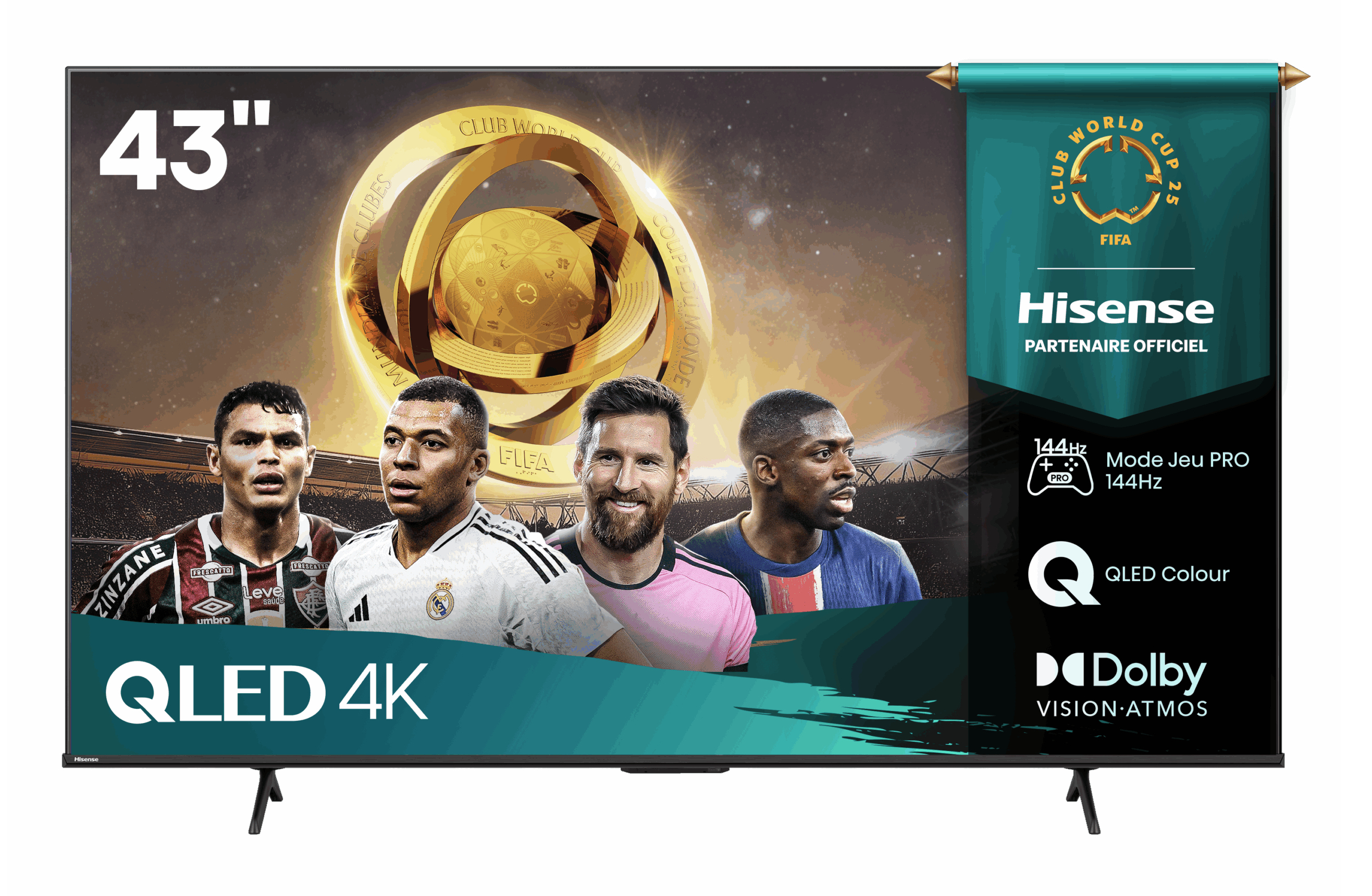 TV Hisense QLED 43E79Q PRO 108 cm 2025 — photo 1