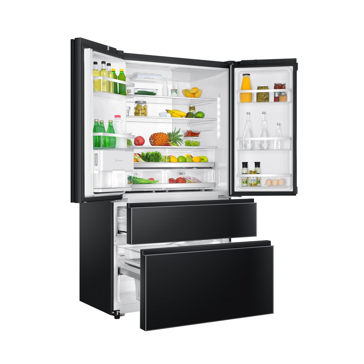 Haier HB25FSNAAA side-by-side refrigerator Freestanding – image 8