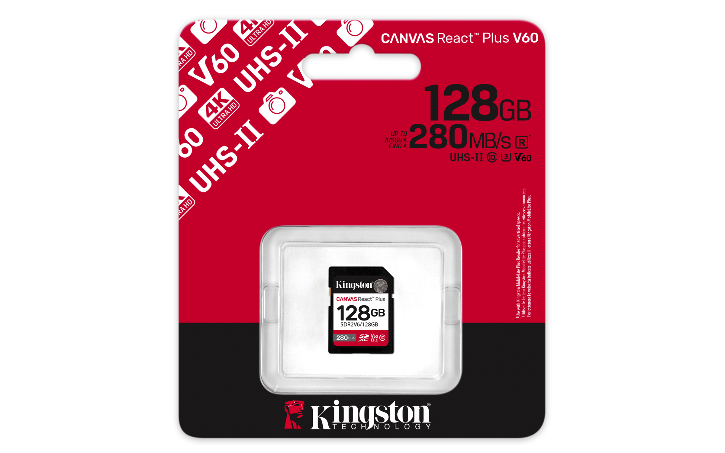 Memoria SD Kingston 128gb 280mb/s