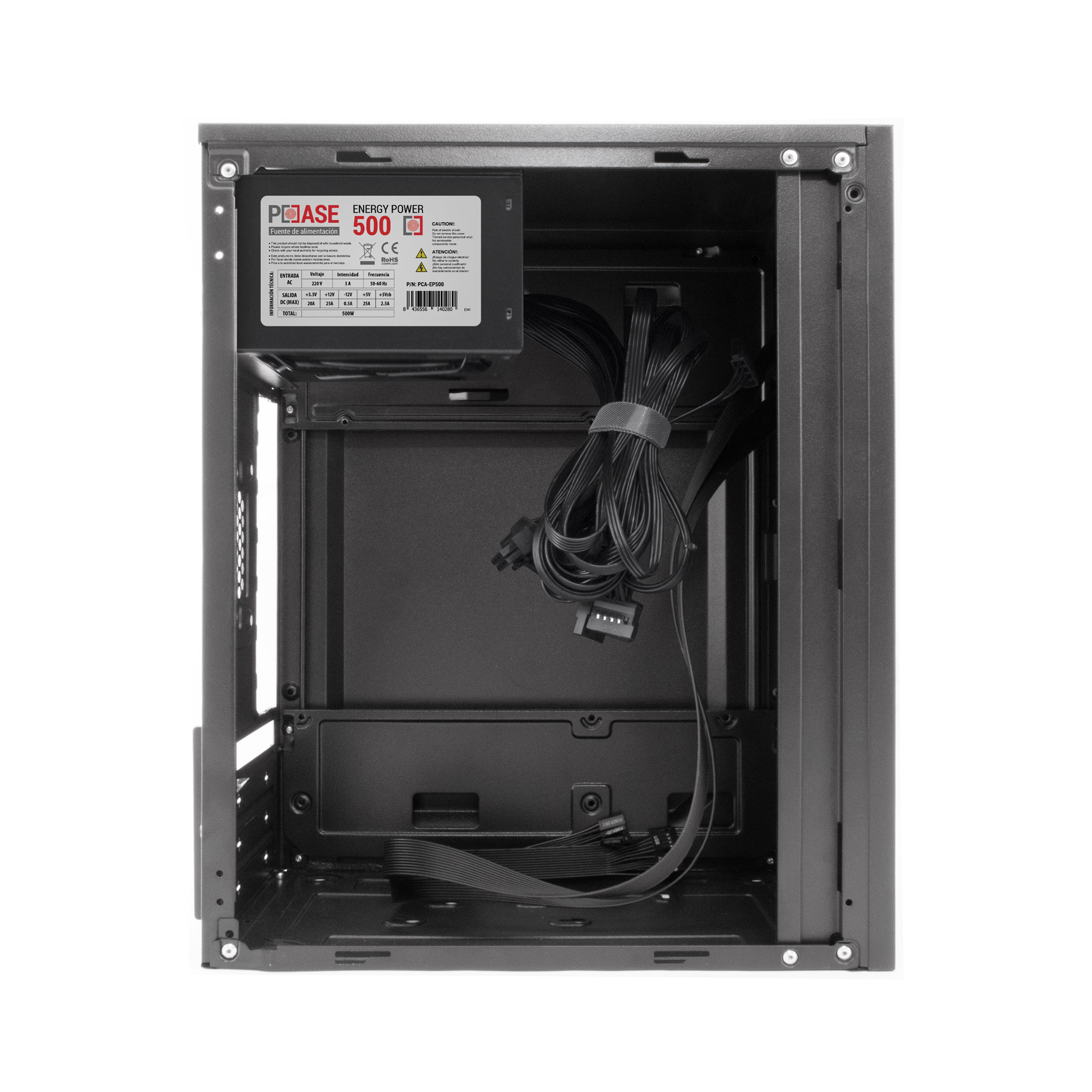 CoolBox PCC-MPC45-1 computer case Desktop Black – image 4