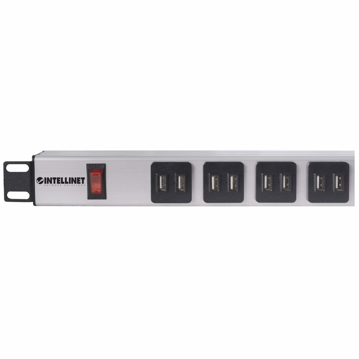 Intellinet 164603 power distribution unit (PDU) 1U Black, Grey – image 4