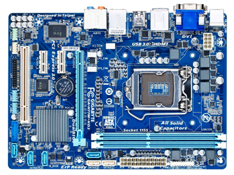 GIGABYTE GA-H77M-HD3 motherboard Intel H77 LGA 1155 (Socket H2) micro ATX – image 3
